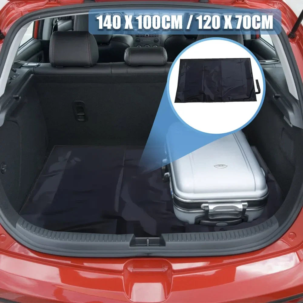 Waterproof Car Trunk Cargo Mat – Universal SUV Boot Liner & Pet Mat