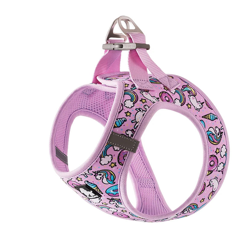 Truelove No-Pull Dog Harness – Soft Mesh, Reflective & Adjustable for Small to Medium Dogs
