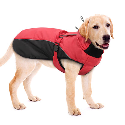 Waterproof Reflective Raincoat for Large Dogs – XL to 6XL