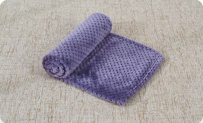 Soft Plush Pet Blanket – Washable Dog & Cat Sofa Pad