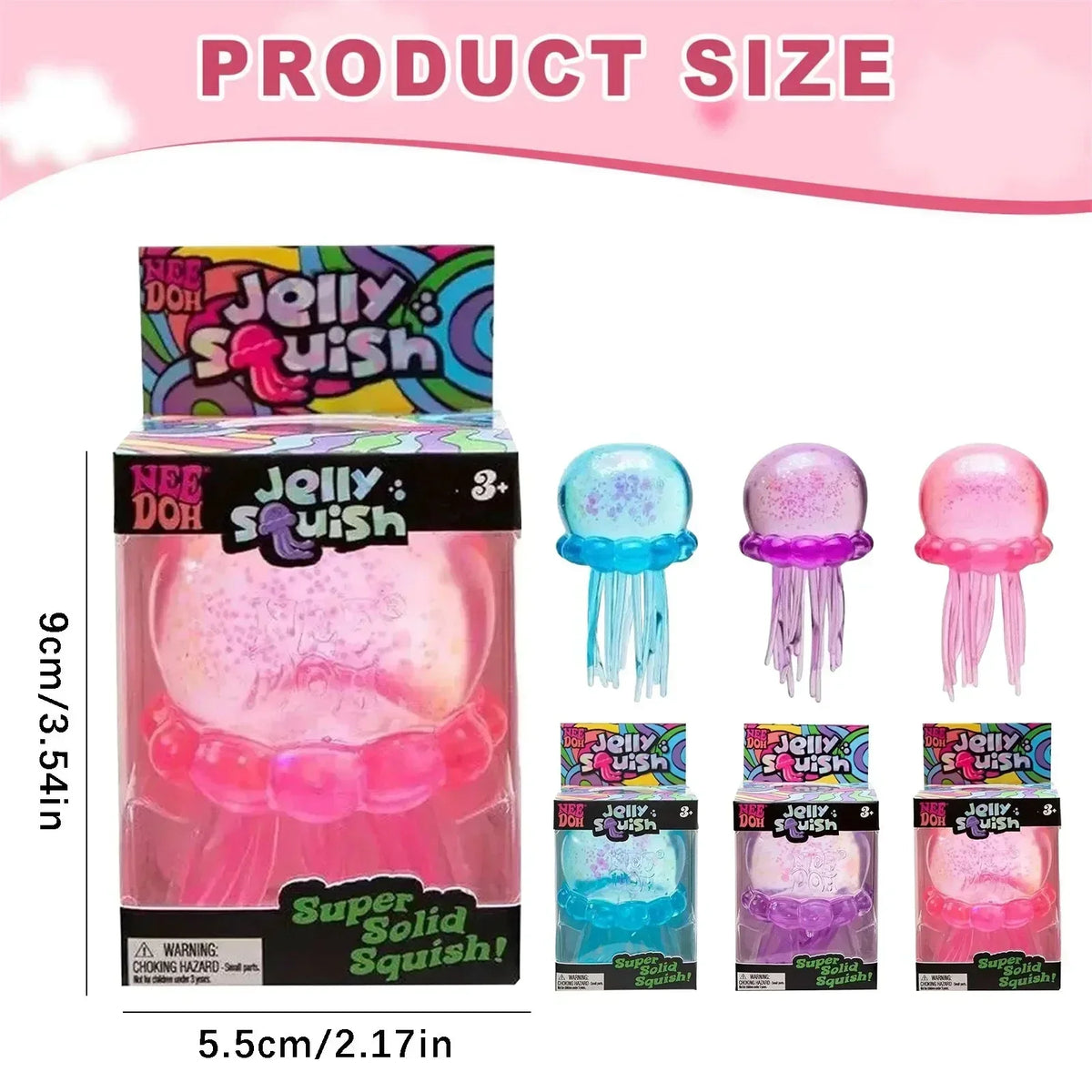Jellyfish Squishy Sensory Fidget Toy
