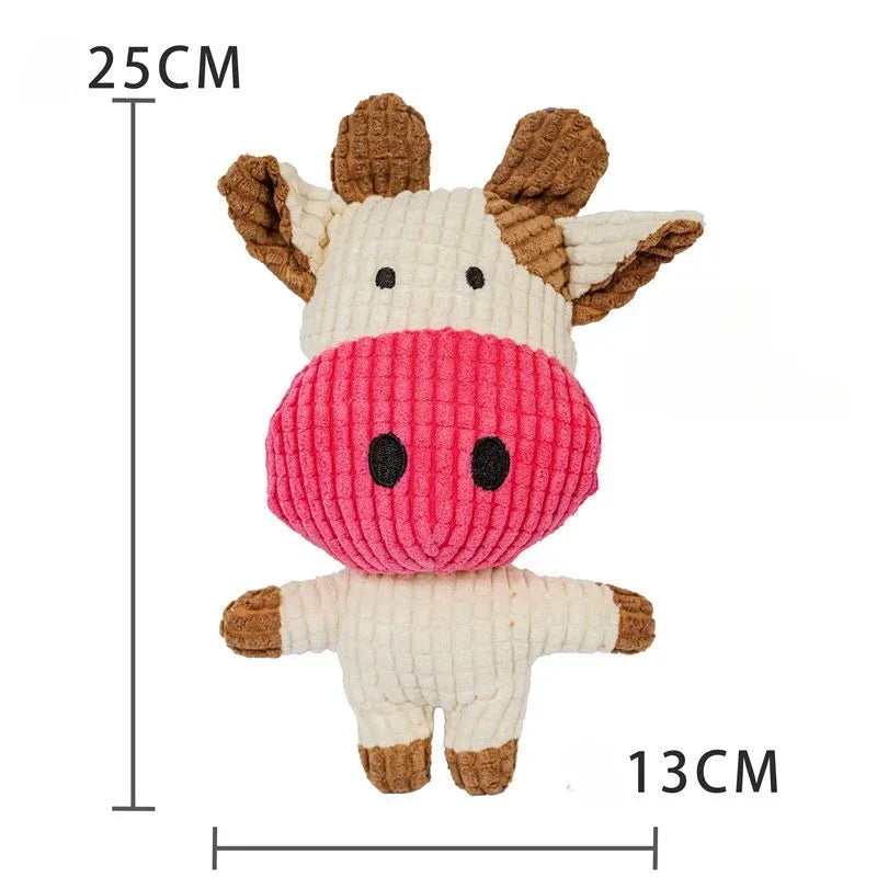 New dog and cat plush sound toy for teething puppy; self-entertainment and boredom relief device for small and medium-sized dogs