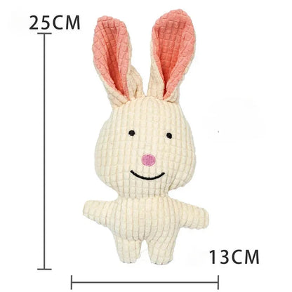 New dog and cat plush sound toy for teething puppy; self-entertainment and boredom relief device for small and medium-sized dogs