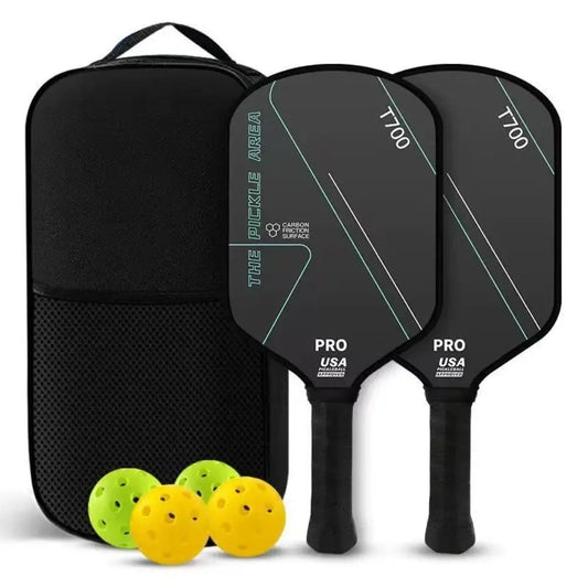 Pickleball Paddle T700 Carbon Fiber 16MM – USAPA Approved, Frosted Surface, Lightweight