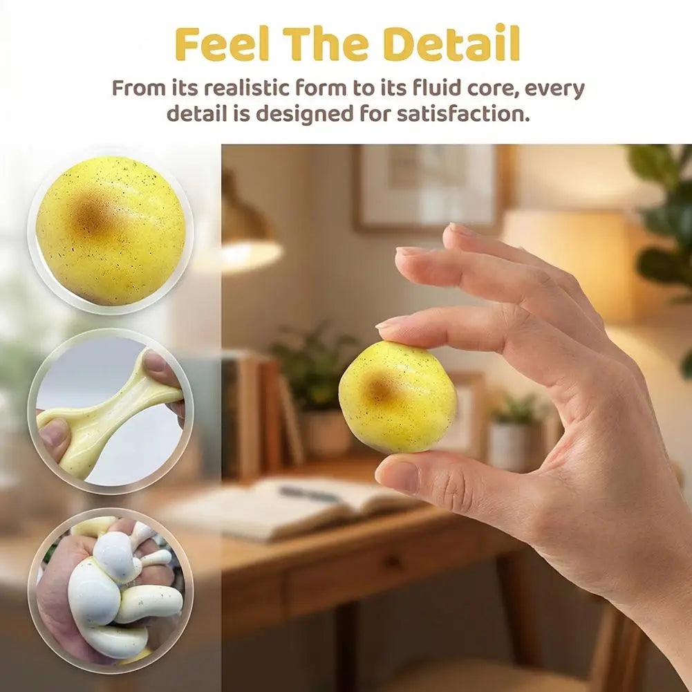 Squishy Fluid Potato Fidget Toy – Slow Rising Stress Relief Squeeze Toy for Adults & Kids