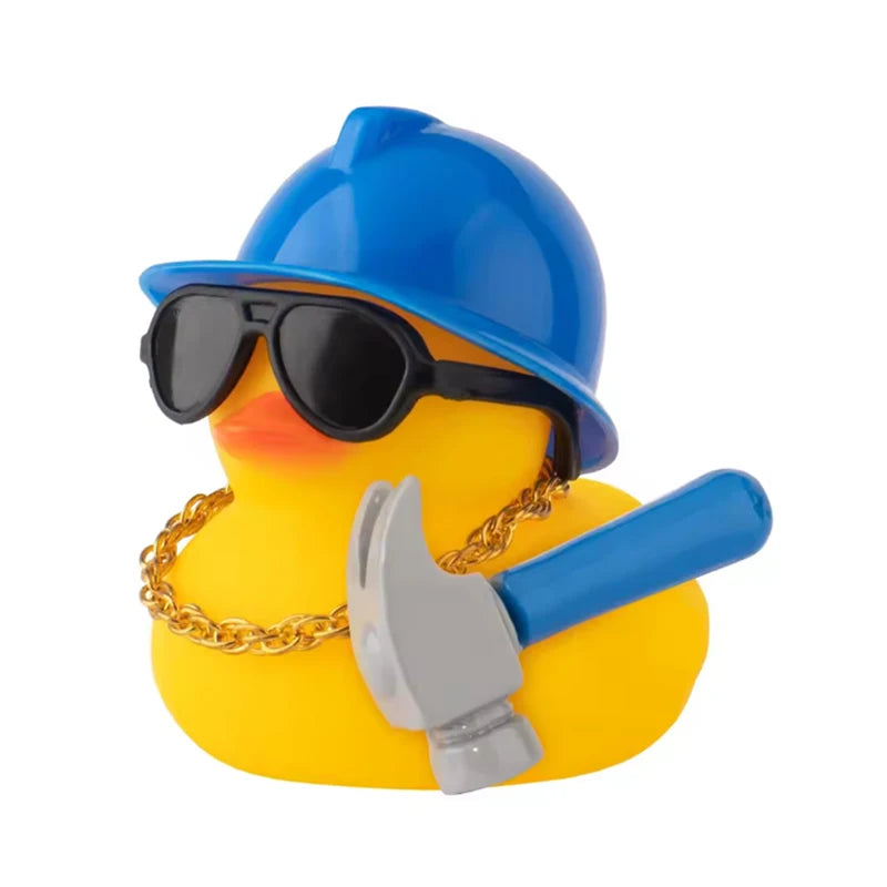 Rubber Duck Car Dashboard Ornament – Cute Mini Duck Decor for Car, Desk & Office