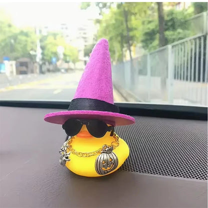 Rubber Duck Car Dashboard Ornament – Cute Mini Duck Decor for Car, Desk & Office