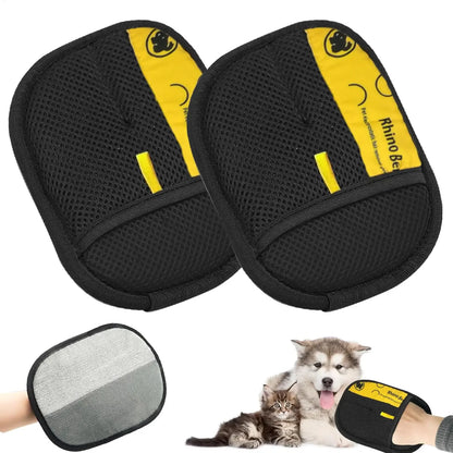 Pet Hair Removal Gloves – Static Lint Remover for Cats & Dogs
