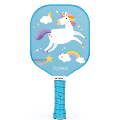 Kids Pickleball Paddle – Ultralight 14mm Carbon Fiber Racket for Boys & Girls