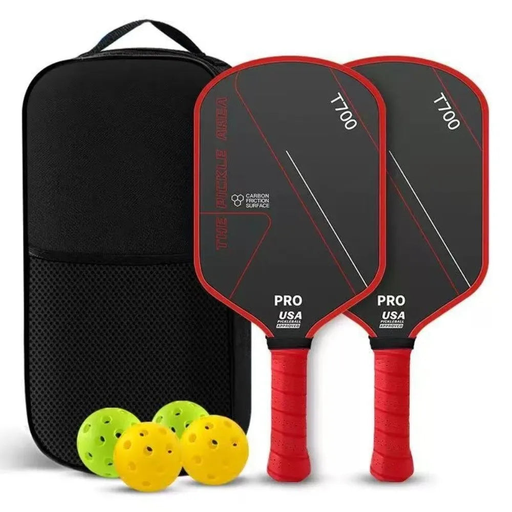 Pickleball Paddle T700 Carbon Fiber 16MM – USAPA Approved, Frosted Surface, Lightweight