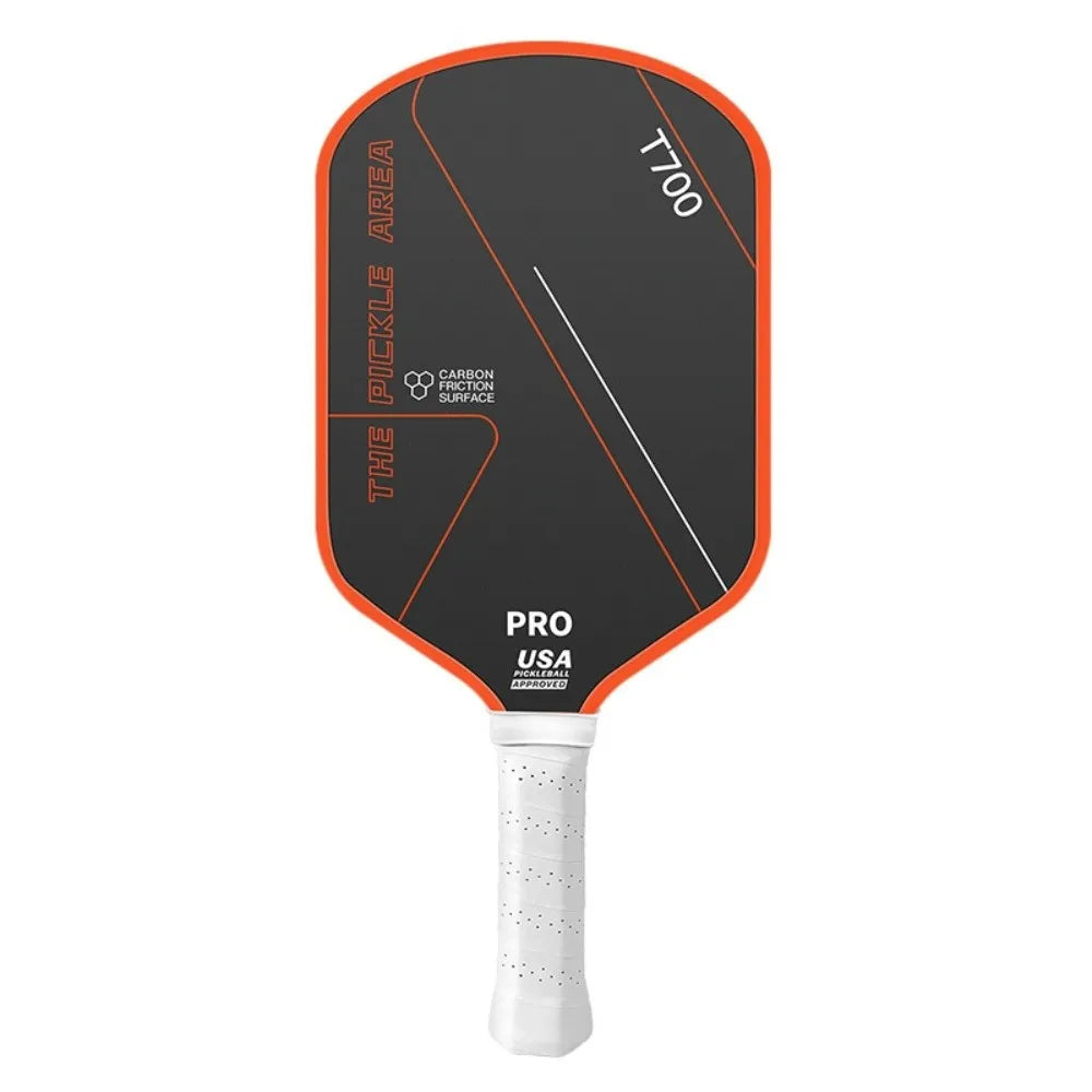 Pickleball Paddle T700 Carbon Fiber 16MM – USAPA Approved, Frosted Surface, Lightweight