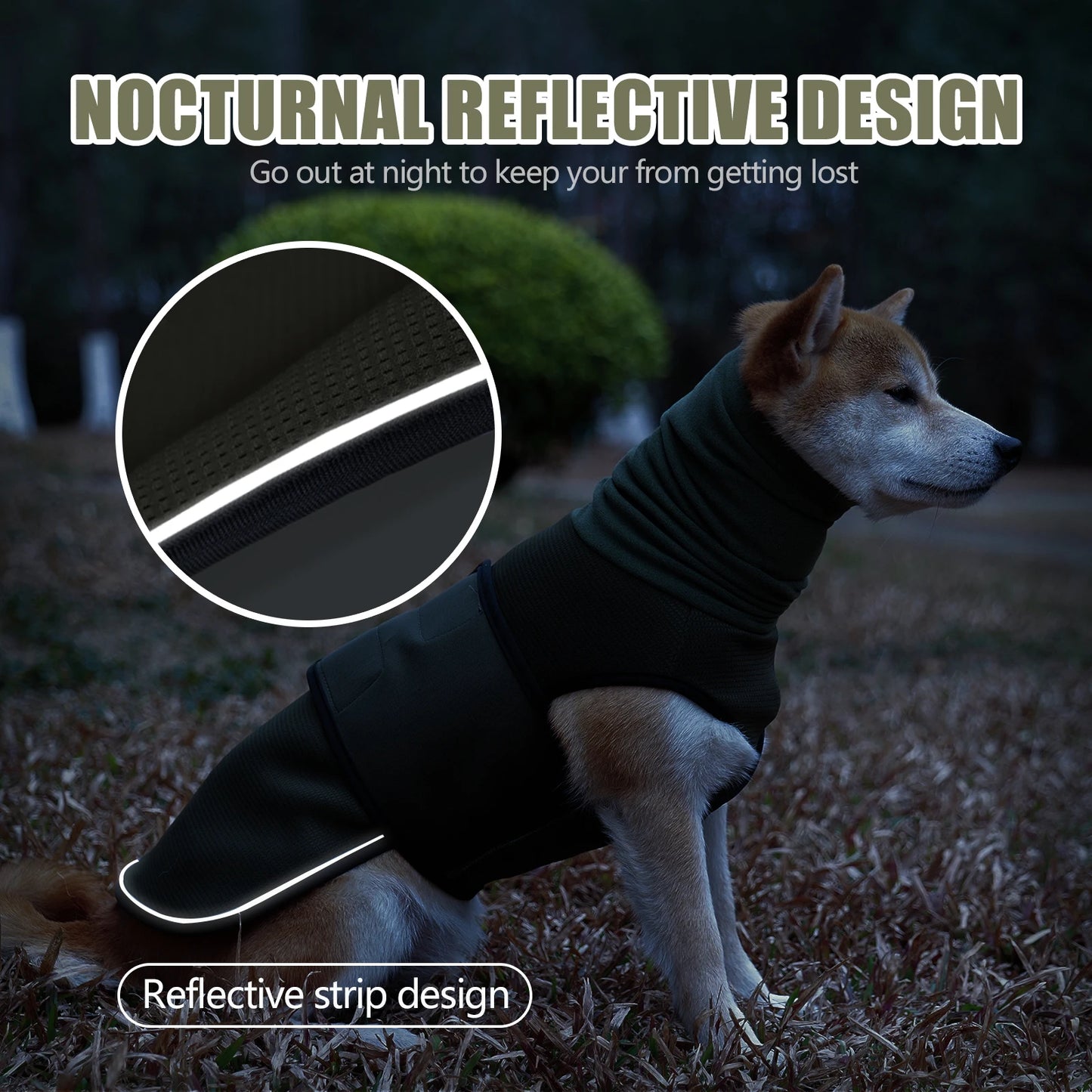 Dog Anxiety Vest & Calming Coat for Dogs and Cats