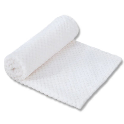 Soft Plush Pet Blanket – Washable Dog & Cat Sofa Pad
