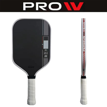 PRO IV T700 Carbon Fiber Pickleball Paddle – Reinforced Grip, Non-Slip Handle, Polymer Core