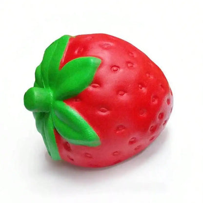 Extra Large Giant Strawberry Squishy Fidget Toy Slow Rising Shapeable Venting Ball Stress Relief Gift for Adults Friends
