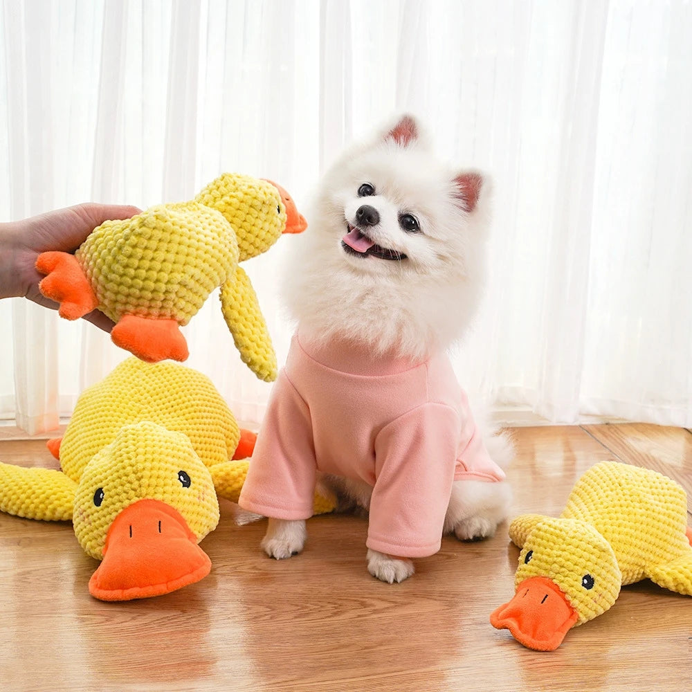 New dog and cat plush sound toy for teething puppy; self-entertainment and boredom relief device for small and medium-sized dogs