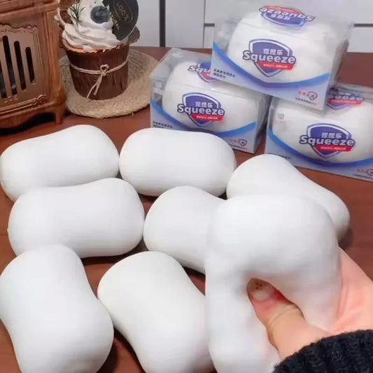 New ASMR Crunchy Soap Ball Squishy Stress Ball Filled Soft Squeeze Fidget Toy Anti-Stress Anxiety Relief Hand Decompression Toys