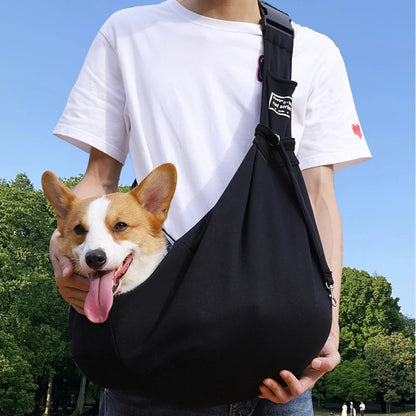 Breathable Pet Carrier Bag – Crossbody Sling for Small Dogs & Cats, Outdoor Travel