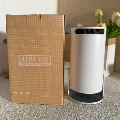 HY300A Smart Mini Projector – Android 9.0, WiFi Streaming & 1080P for Movie Nights Anywhere