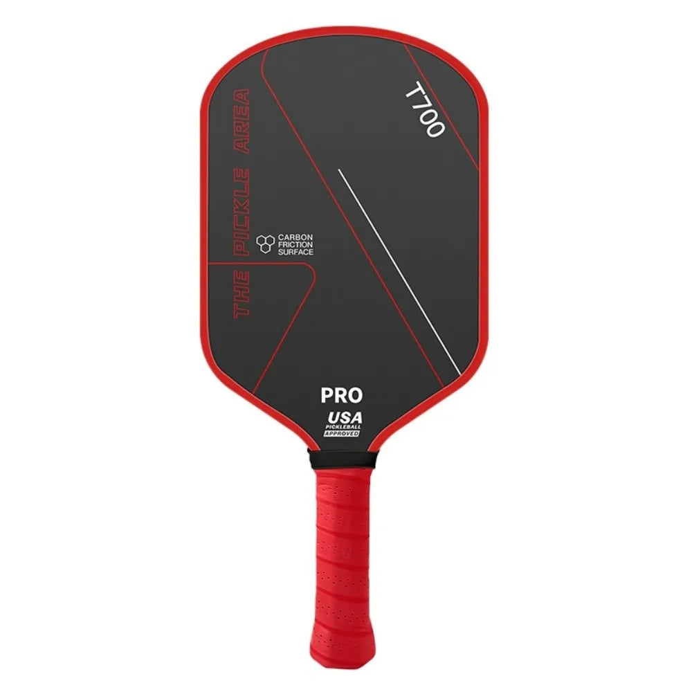 Pickleball Paddle T700 Carbon Fiber 16MM – USAPA Approved, Frosted Surface, Lightweight