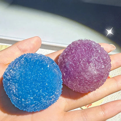 Squishy Ice Noisy Ball Maltose Fidgets Toy blind box Soft Slow-rebound Squeeze Anti-Stress Toy Adults Hand Exercise Gift