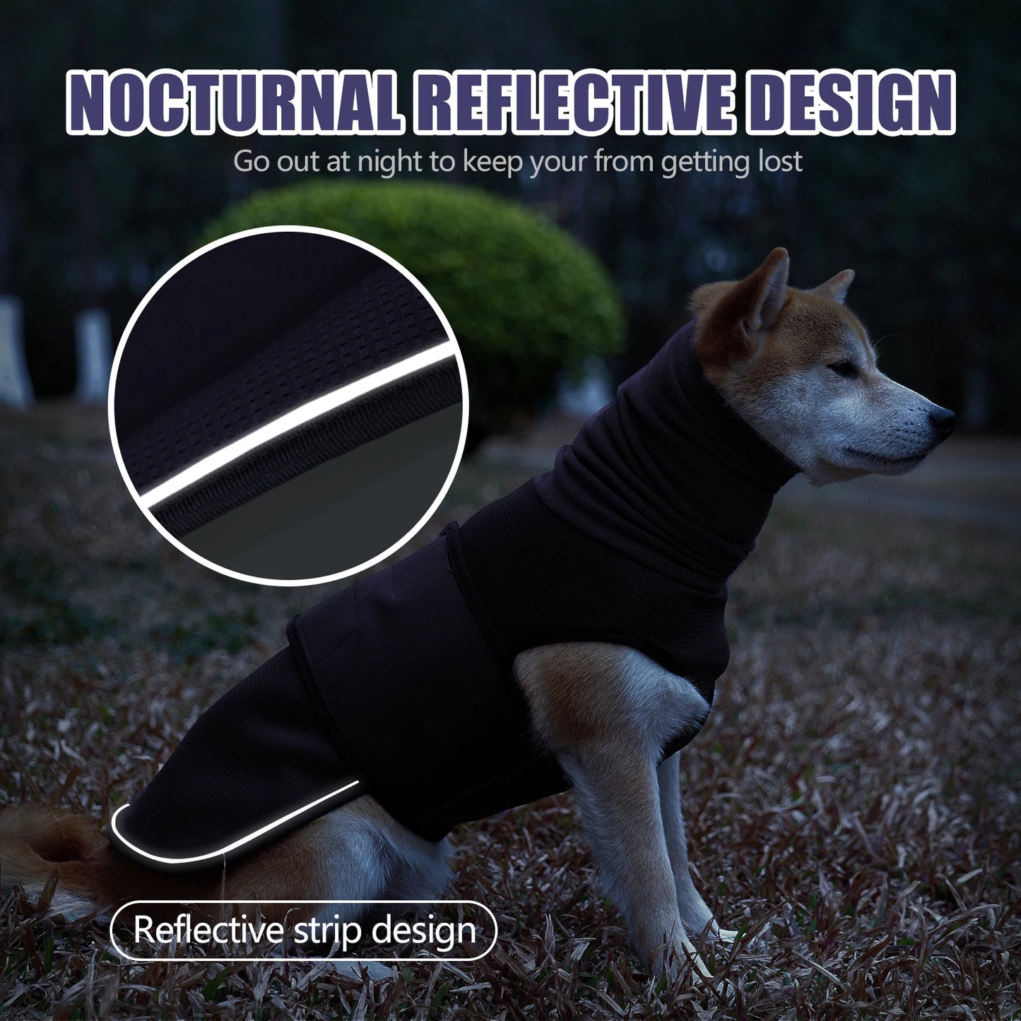 Dog Anxiety Vest & Calming Coat for Dogs and Cats