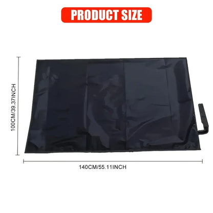 Universal Waterproof Polyester Fiber Cargo Mat Portable Dustproof Luggage Liner Pet Mat for Car SUV Trunk Protection