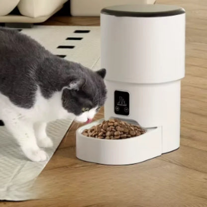 New 4L Button/WIFI Automatic Pet Feeder Smart Intelligent Cat And Dog Food Dispenser for Cats And Dogs