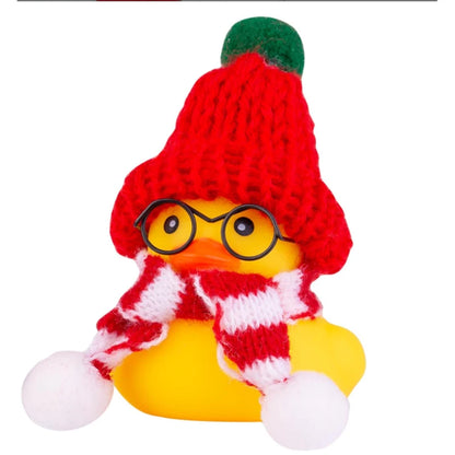 Rubber Duck Car Dashboard Ornament – Cute Mini Duck Decor for Car, Desk & Office