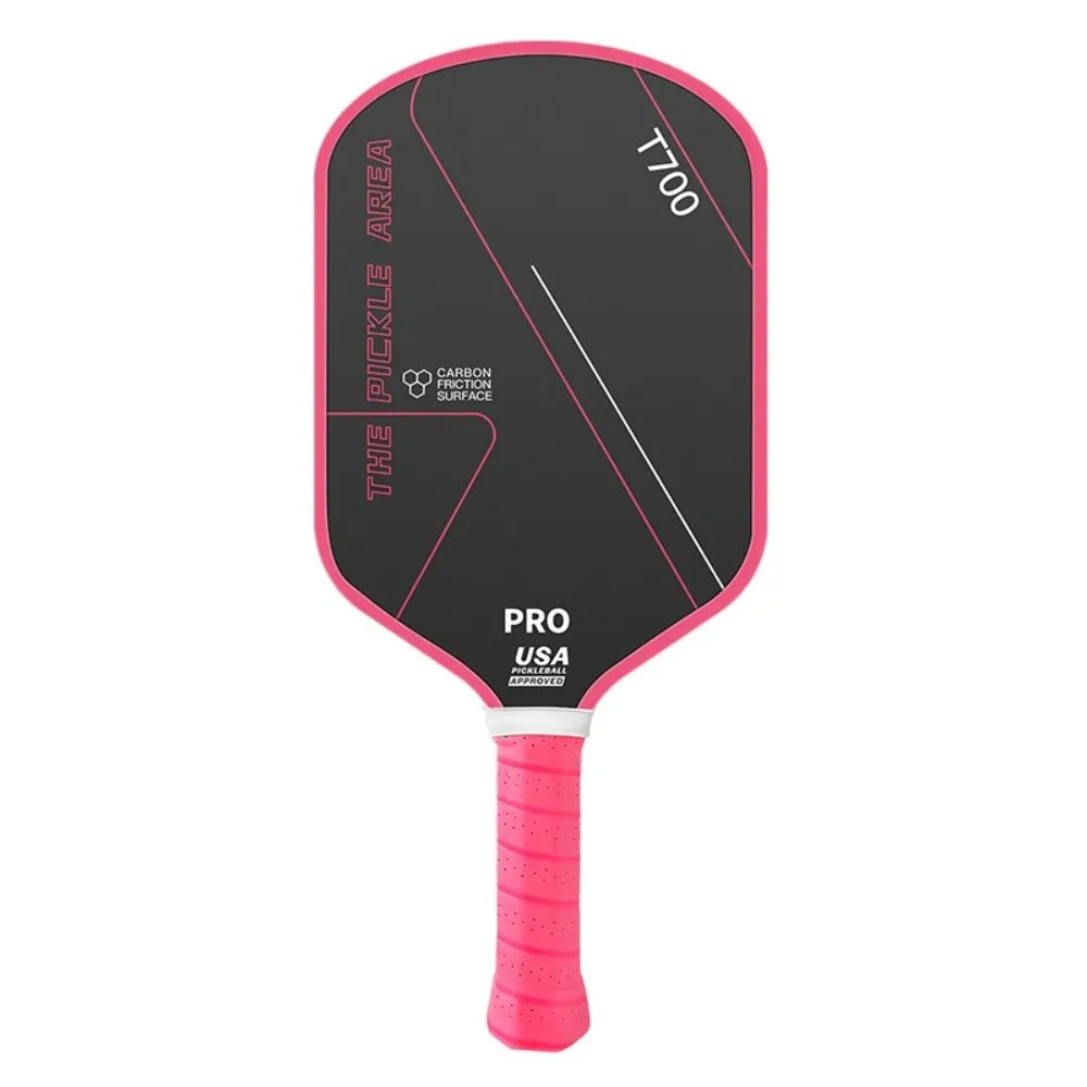 Pickleball Paddle T700 Carbon Fiber 16MM – USAPA Approved, Frosted Surface, Lightweight