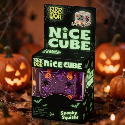 Halloween Ghost Nee Doh Cube – Slow Rebound Sensory Fidget Toy