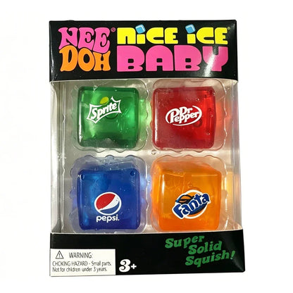 Squishy //Schylling NeeDoh Nice /*Cube Sensory Squeeze Toy Super Squish Stress Relief Anxiety Sensory Tool Stress Reliever Toys