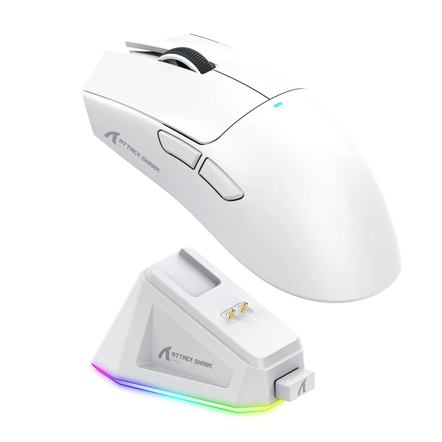ATTACK SHARK X11 Tri-mode Wireless Mouse 2.4G Bluetooth Wired Programmable RGB Ultra Light Ergonomic Computer Gaming Mice