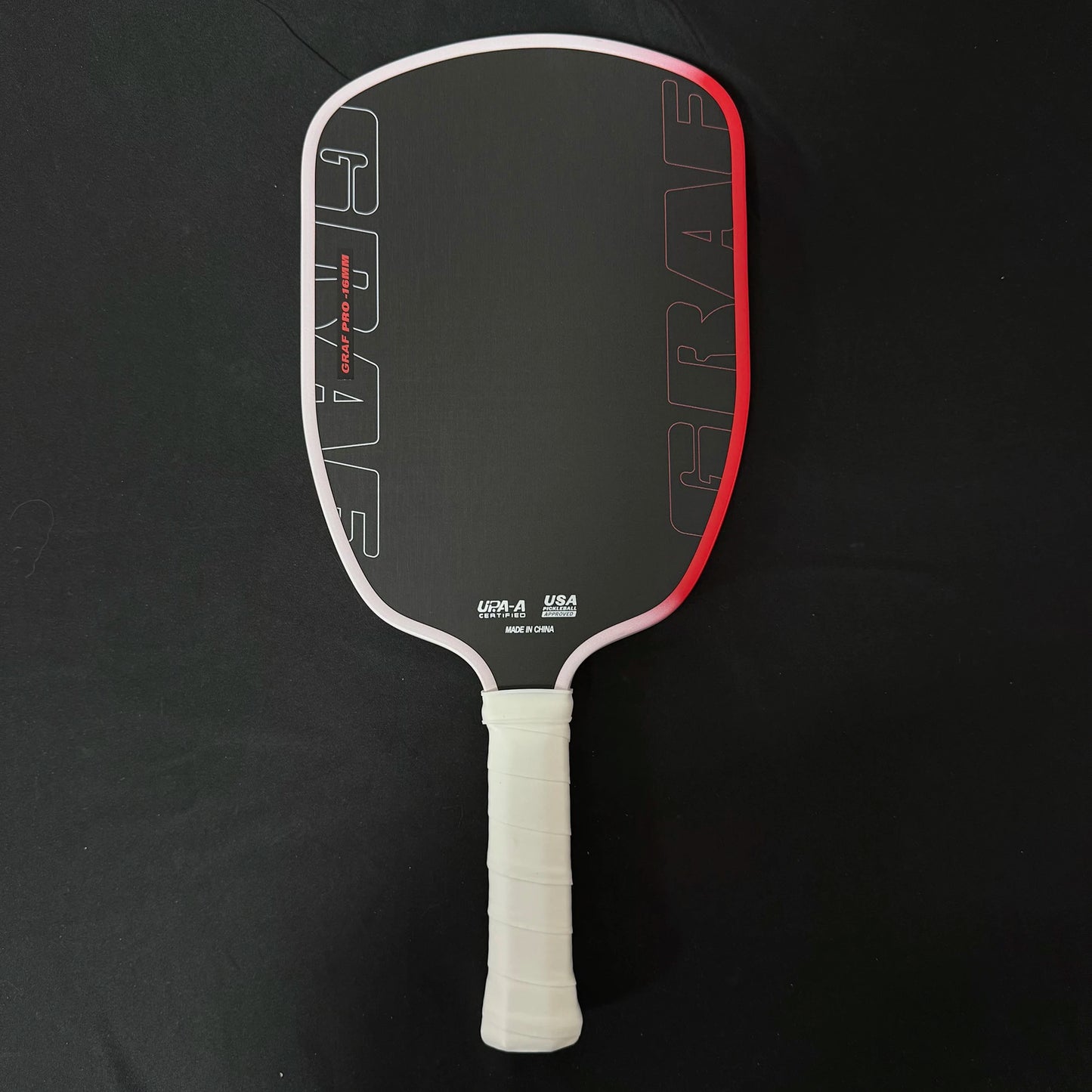 Agassi Pro IV 16mm Pickleball Paddle – T700 Carbon Fiber, TFP Foam Core, Spin & Control