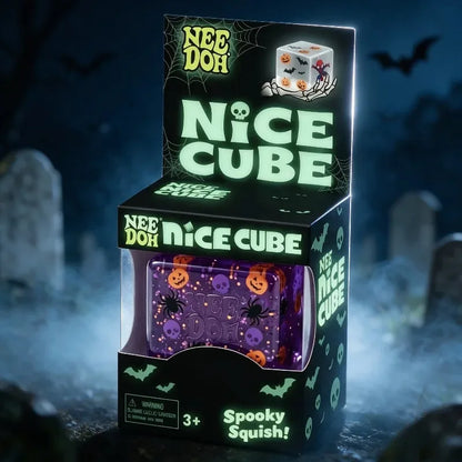 Halloween Ghost Nee Doh Cube – Slow Rebound Sensory Fidget Toy