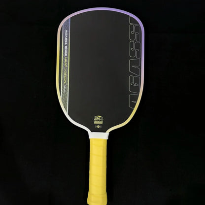 Agassi Pro IV 16mm Pickleball Paddle – T700 Carbon Fiber, TFP Foam Core, Spin & Control