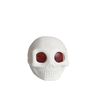Halloween Squeeze Skull Stress Balls – Fidget Toy with Blood & Maggots