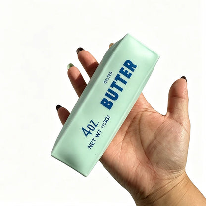 Butter Stick Squishy Stress Ball Fidget Toy Crunchy Squeeze round Blocks Anti Stress ASMR Hand Relaxation Gift for Stress Reli
