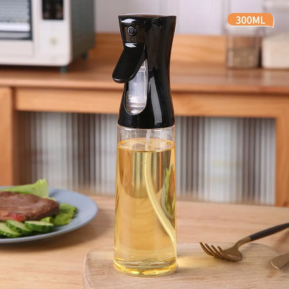 200/300/500ml Plastic Oil Spray Bottle Food Grade Oil Spray for Cooking BBQ Air Fryer Kitchen Oil Spray Bottle Kitchen YH001