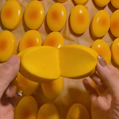 Squishy Cheese Shape Squishy Squeeze Toy Soft Slow Rising Stress Relief Sensory Fidget Toy Portable Anti-Anxiety Toy for Adults