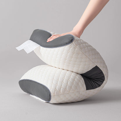Ergonomic Neck Pillow Set of 2 – Contour Support for Side & Back Sleepers