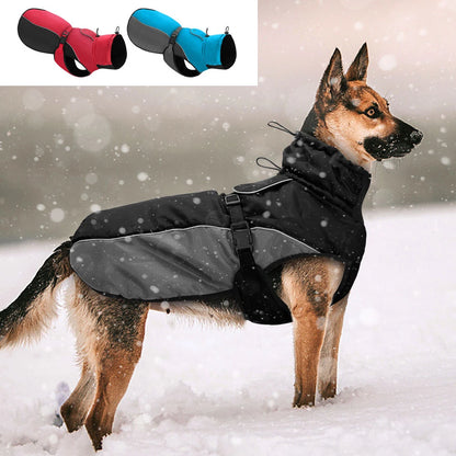 Waterproof Reflective Raincoat for Large Dogs – XL to 6XL