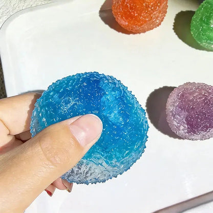 Squishy Ice Noisy Ball Maltose Fidgets Toy blind box Soft Slow-rebound Squeeze Anti-Stress Toy Adults Hand Exercise Gift