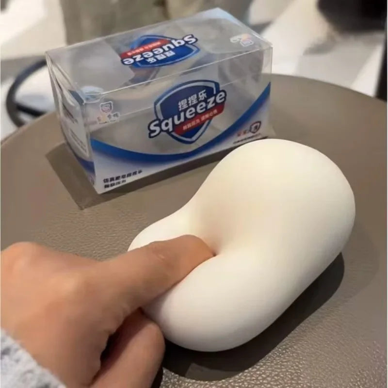 New ASMR Crunchy Soap Ball Squishy Stress Ball Filled Soft Squeeze Fidget Toy Anti-Stress Anxiety Relief Hand Decompression Toys