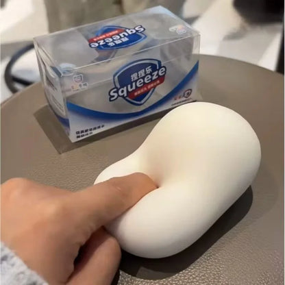 New ASMR Crunchy Soap Ball Squishy Stress Ball Filled Soft Squeeze Fidget Toy Anti-Stress Anxiety Relief Hand Decompression Toys