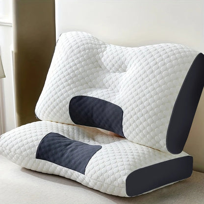 Ergonomic Neck Pillow Set of 2 – Contour Support for Side & Back Sleepers