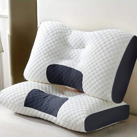 Ergonomic Neck Pillow Set of 2 – Contour Support for Side & Back Sleepers