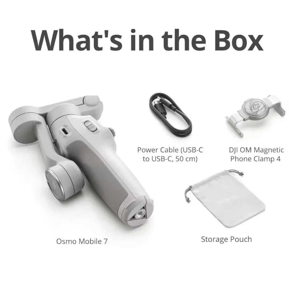 DJI Osmo Mobile 7 / 7P Smartphone Gimbal Stabilizer – 3-Axis, Original Brand New