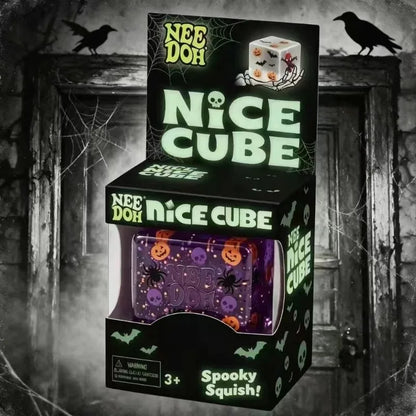 Halloween Ghost Nee Doh Cube – Slow Rebound Sensory Fidget Toy