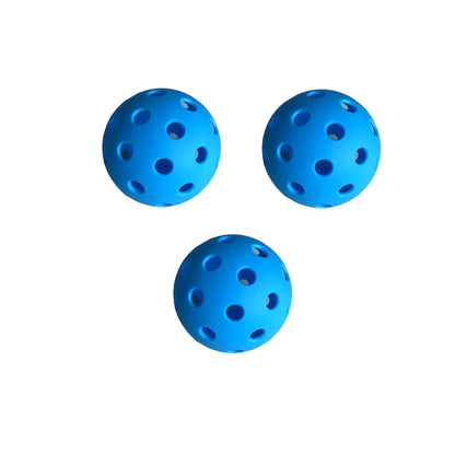 Indoor Pickleball Balls – 26-Hole Design, 3/6/12 Pack, Colorful & Durable 72mm Training Balls